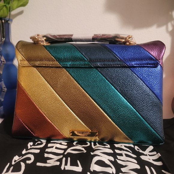 KURT GEIGER LONDON LEATHER KENSINGTON BAG - Picture 9 of 16